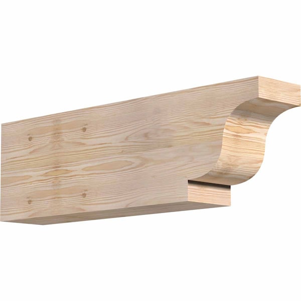 Ekena Millwork Newport Smooth Rafter Tail, Douglas Fir, 5 1/2"W x 10"H x 32"L RFT06X10X32NEW00SDF - main